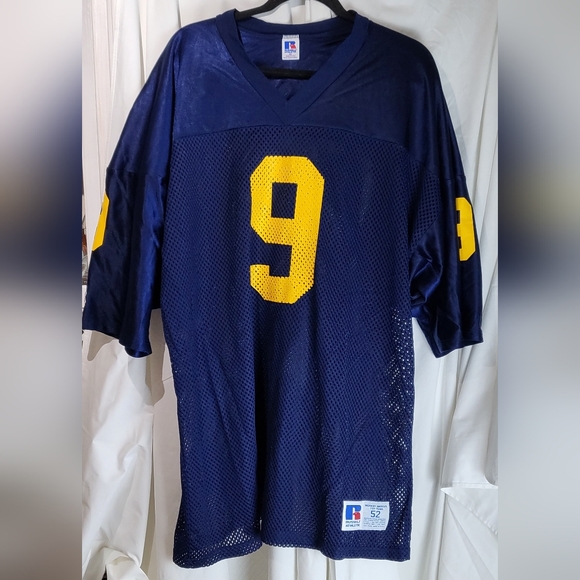 Russell Athletic Shirts Vintage Michigan Wolverines Football Jersey